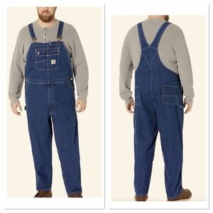 Vintage Carhartt Men's Rigid Denim Overalls